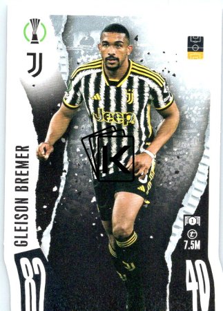 Fotbalová kartička 2023-24 Topps Match Attax UEFA Club Competitions 364 Gleison Bremer Juventus