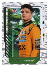 2025 Topps Turbo Attax F1  McLaren Limited Edition Emerald LE5 Lando Norris