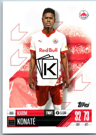 fotbalová kartička 2024-25 Topps Match Attax UEFA Club Competitions 396 Karim Konate (FC Salzburg)