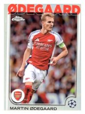 fotbalová kartička 2024-25 Topps Chrome Refractor 62 - Martin Odegaard