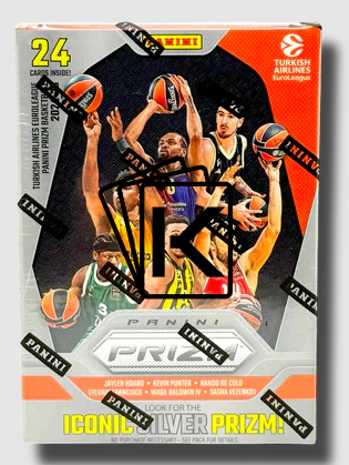 2024-25 Panini Prizm Turkish Airlines EuroLeague Basketball Blaster Box