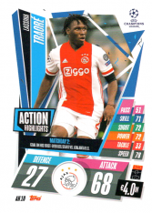 fotbalová kartička 2020-21 Topps Match Attax Champions League Extra Action Highlights AH10 Lassina Traoré AFC Ajax