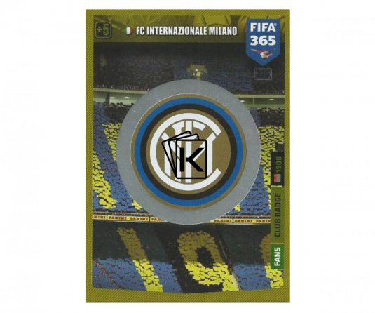 Fotbalová kartička Panini FIFA 365 – 2020 Znak Inter Milan