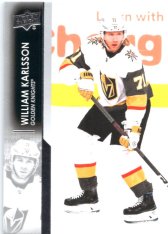 hokejová karta 2021-22 UD Series One 182 William Karlsson - Vegas Golden Knights
