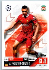 fotbalová kartička 2024-25 Topps Match Attax UEFA Club Competitions  52 Trent Alexander-Arnold (Liverpool)