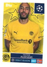 2025-26 Topps Champions League FK Bodø/Glimt 522 Haitam Aleesami - Master