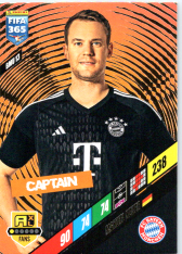 fotbalová karta Panini FIFA 365 2024 Adrenalyn XL BMU13 Manuel Neuer FC Bayern München Captain