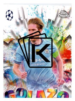 fotbalová kartička 2024-25 Topps Chrome Golazo 29 - Kevin De Bruyne