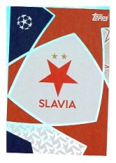 2025-26 Topps Champions League SK Slavia Praha 410 Club Badge