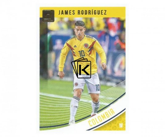 Fotbalová kartička Panini Donruss Soccer 2018-19  - James Rodriguez - 111 Colombia