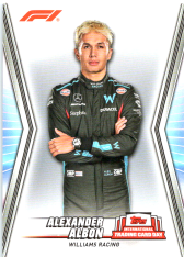 sběratelská karta F1 2023 NTCD-F15 Alexander Albon Williams