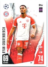 Fotbalová kartička 2023-24 Topps Match Attax UEFA Club Competitions 200	Ryan Gravenberch FC Bayern München