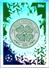 2024-25 Topps Champions League 136 Club Badge (Celtic FC)