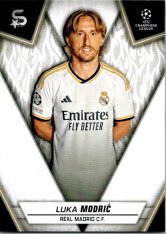 Fotbalová kartička 2023-24 Topps Superstars UEFA Club Competitions 138 Luka Modrić (Real Madrid C.F.)