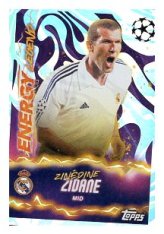2025-26 Topps Champions League Energy Legends 567 Zinédine Zidane (Real Madrid C.F.)