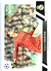 Fotbalová kartička 2022-23 Topps UEFA Club Competitions 63 Thibaut Courtois - Real Madrid C.F.