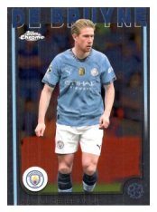fotbalová kartička 2024-25 Topps Chrome UCC 17 Kevin De Bruyne, Manchester City