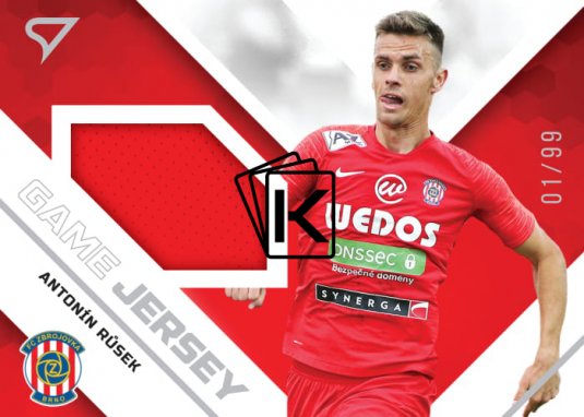 fotbalová kartička SportZoo 2020-21 Fortuna Liga Serie 2 Game Jersey GJ36 Antonín Růsek FC Zbrojovka Brno