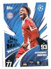 fotbalová kartička 2025-26 Topps Match Attax UCC 329 Alphonso Davies (FC Bayern München)