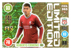 Panini Adrenalyn XL FIFA 365 2021 Limited Edition Roberto Firmino FC Liverpool