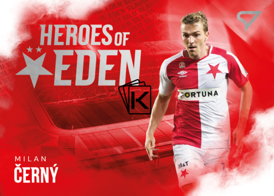 2025-26 SportZoo SK Slavia Praha Heroes of Eden HE-02 Milan Černý