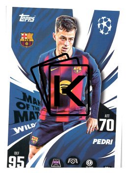 fotbalová kartička 2025-26 Topps Match Attax UCC 324 Pedri (FC Barcelona)