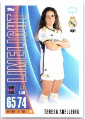 2023-24 Topps Match Attax EXTRA UEFA Club Competition UWCL Limelight 179 Teresa Abelleira Real Madrid CF