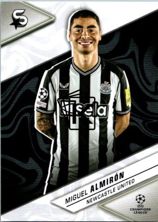 Fotbalová kartička 2023-24 Topps Superstars UEFA Club Competitions 106 Bruno Guimarães (Newcastle United)