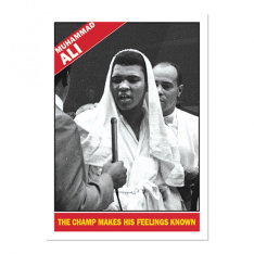 Sběratelská Kartička 2021 Topps MUHAMMAD ALI - The People's Champ 16. Cassius Clay Jr.