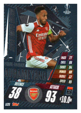 fotbalová kartička 2020-21 Topps Match Attax Champions League Extra Limited Edition LE2S Piere Emerick Aubameyang Arsenal