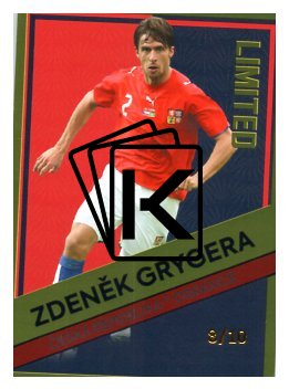fotbalová kartička 2023 Pro Arena Repre Gold /10 Zdeněk Grygera