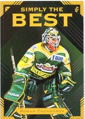 Legendary Cards Simply The Best 1 Roman Čechmánek 1994 HC Dadák Vsetín