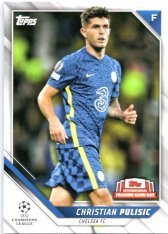 Fotbalová kartička 2021-22 Topps CLBC-6 Christian Pulisic - Chelsea FC