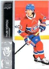 hokejová karta 2021-22 UD Series One 99 Tyler Toffoli - Montreal Canadiens