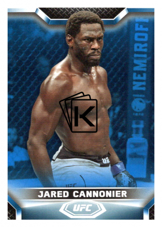 2020 Topps UFC Knockout 46 Jared Cannonier - Light Heavyweight /75