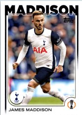fotbalová kartička 2024-25 Topps UEFA Club Competitions Flagship 45 James Maddison Tottenham Hotspur