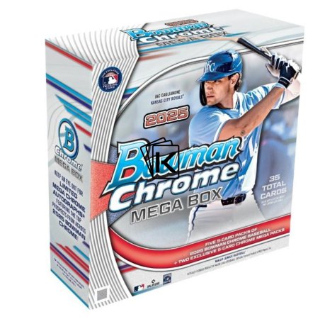 2025 Bowman Chrome Baseball Mega Box