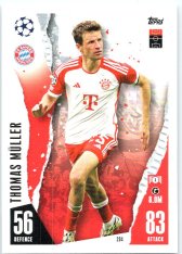 Fotbalová kartička 2023-24 Topps Match Attax UEFA Club Competitions 204 Thomas Müller FC Bayern München