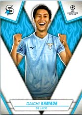 Fotbalová kartička 2023-24 Topps Superstars UEFA Club Competitions 156 Daichi Kamada (SS Lazio)