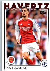 fotbalová kartička 2024-25 Topps UEFA Club Competitions Flagship 125 Kai Havertz Arsenal  FC