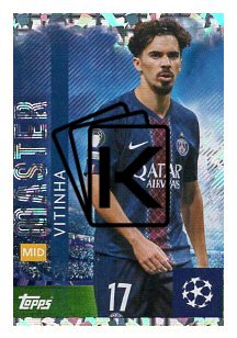 2025-26 Topps Champions League   Paris Saint-Germain 360 Vitinha - Master