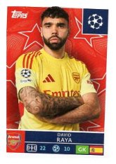 2025-26 Topps Champions League Arsenal FC 58 David Raya
