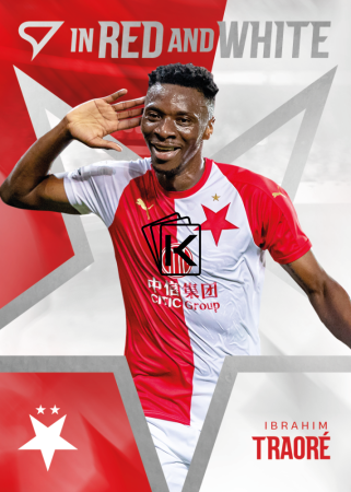 2025-26 SportZoo SK Slavia Praha In Red and White RW-26 Ibrahim Traore