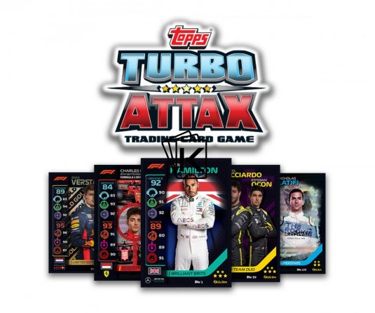 Topps Turbo Attax 2020 Formule 1 Balíček kartiček