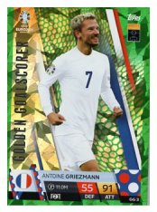 fotbalová karta Topps Match Attax EURO 2024 Green parallel GC3 Antoine Griezmann (France)