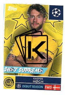 2025-26 Topps Champions League FK Bodø/Glimt 525 Kasper Høgh