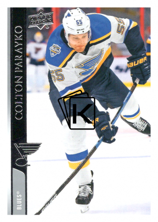 2020-21 UD Series One 153 Colton Parayko - St. Louis Blues