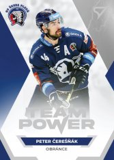 hokejová kartička 2021-22 SportZoo Tipsport Extraliga Team Power TP-25 Peter Čerešňák HC Škoda Plzeň