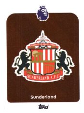fotbalová kartička 2025-26 Topps  Premier League 343 Sunderland Logo