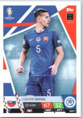 fotbalová karta Topps Match Attax EURO 2024 SVK7 Ľubomír Šatka (Slovakia)